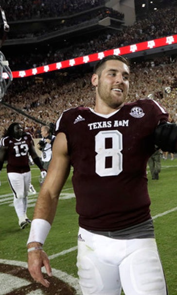 Knight's TD run in double OT gives No. 8 A&M 45-38 win